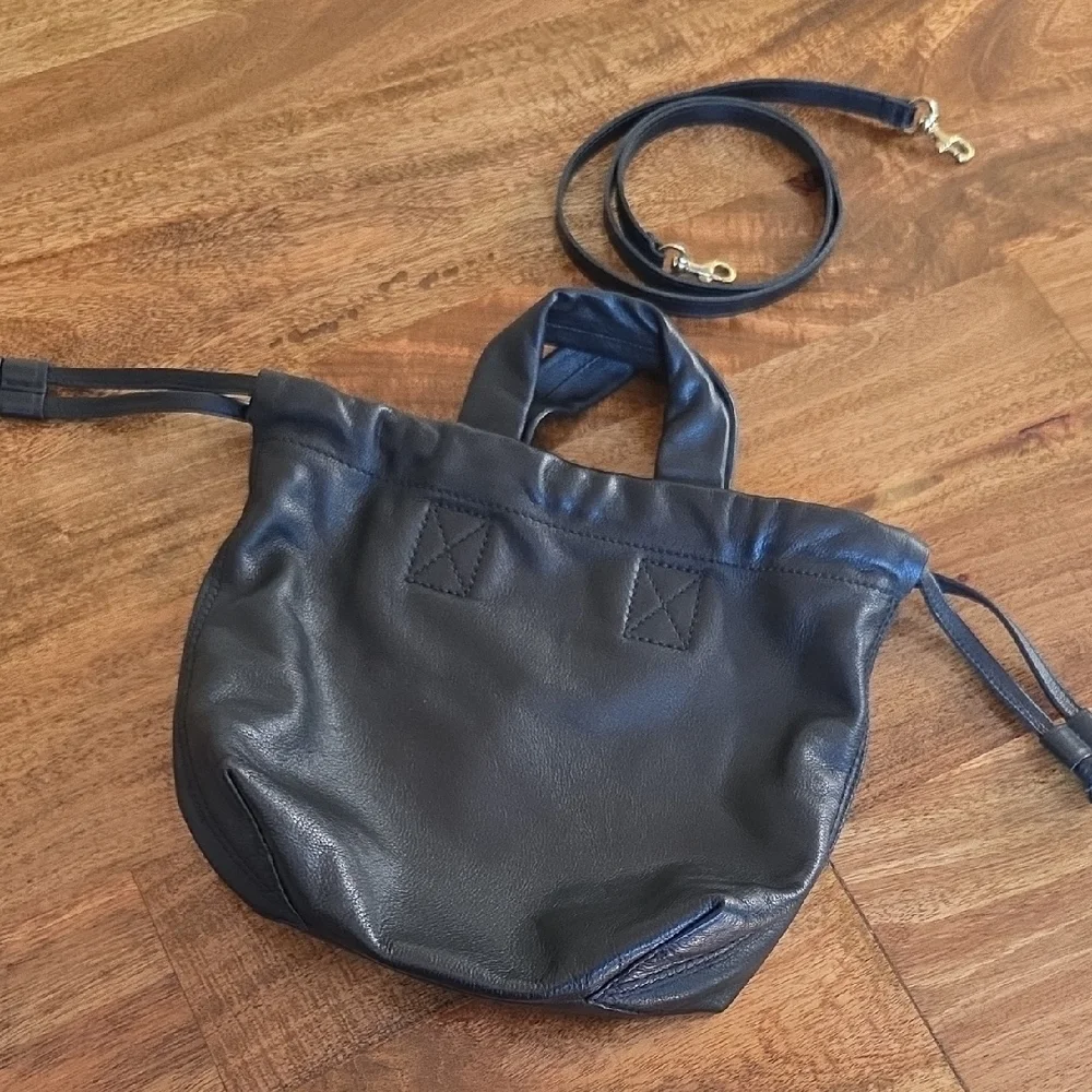 NWT {Madewell} The Piazza Crossbody Bag in Black - Picture 5 of 7